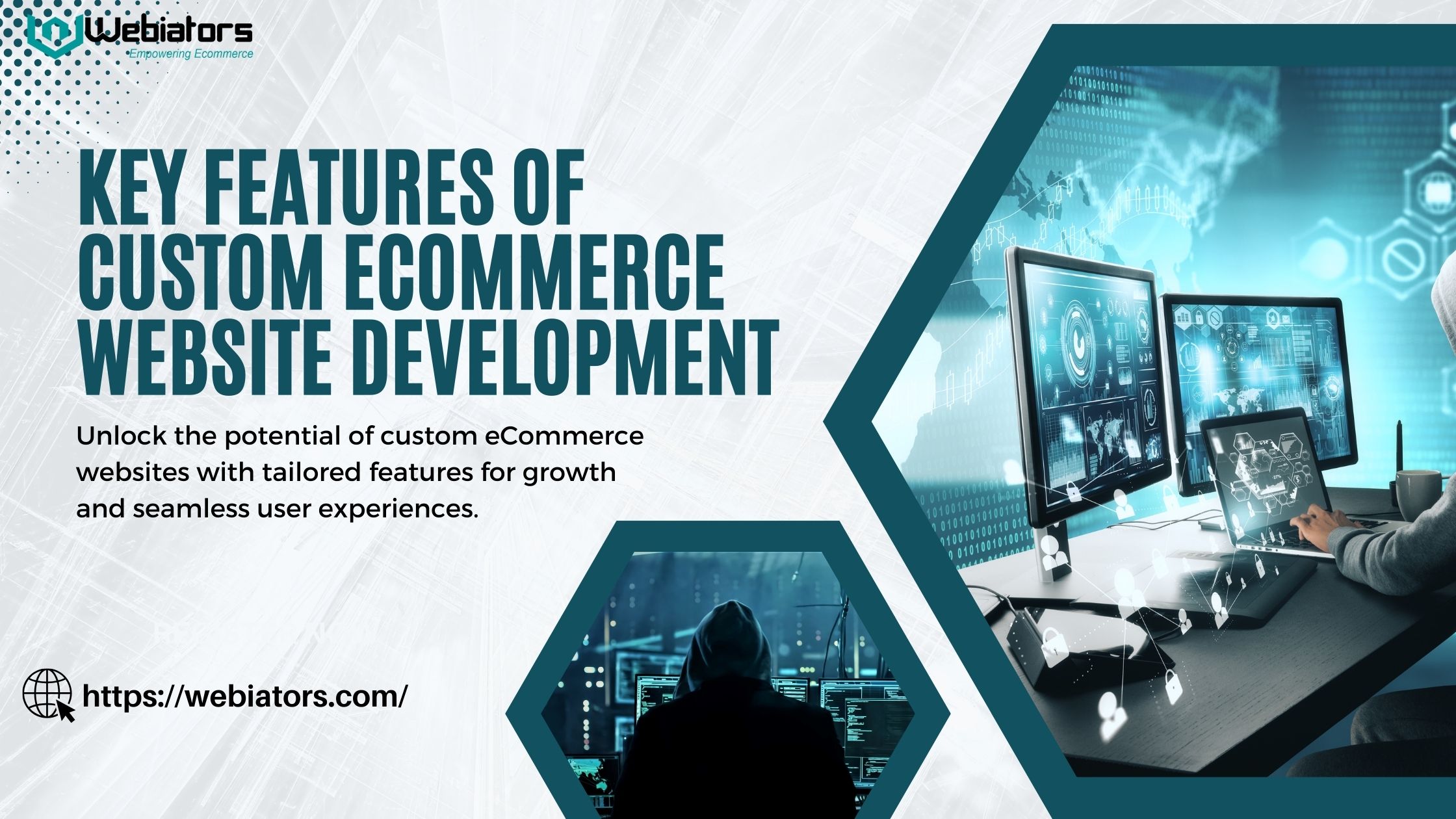 Features of Custom Ecommerce Website Development - Webiators